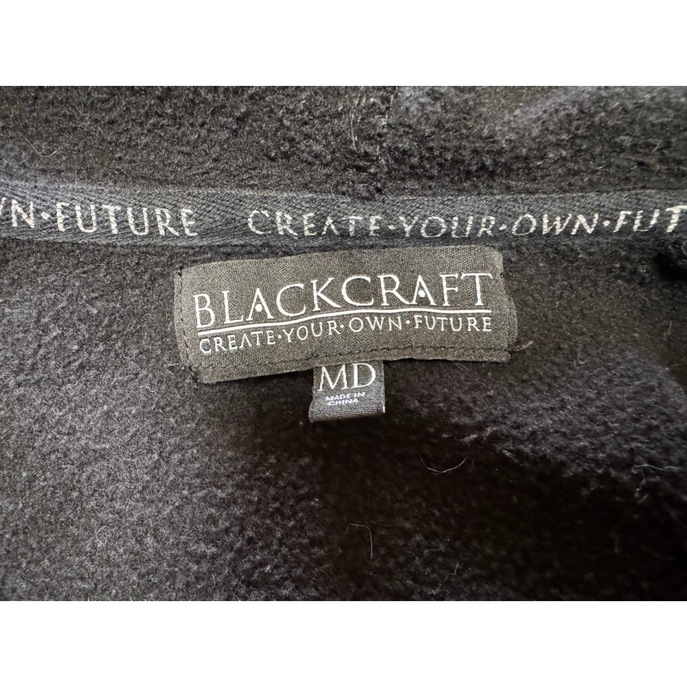 BLACKCRAFT Women’s Black White Witching Hour Long Hoodie Sz M - Picture 11 of 14